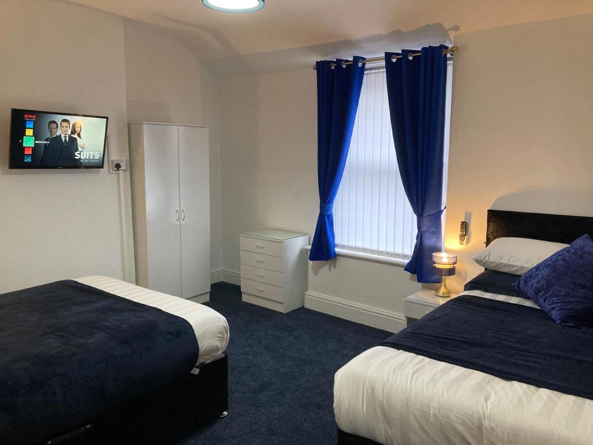 Agapi Apartment - Sea View Sleeps Ten Blackpool Kültér fotó